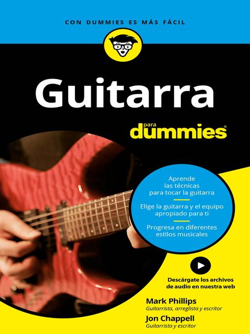 Cover image for Guitarra para Dummies